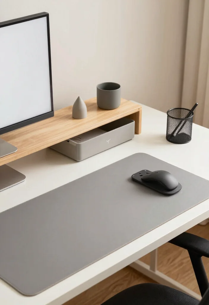 14 Work Desk Setup Ideas for Focused Productive Days 12. Functional Accessories 0