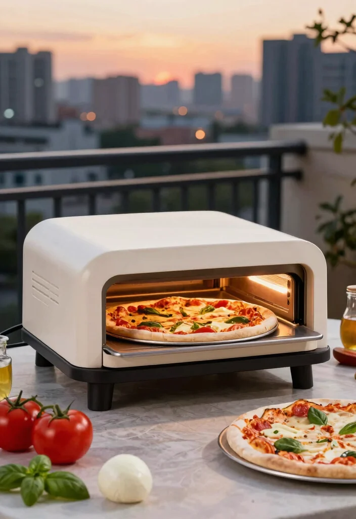 10 Balcony Grill Ideas for Easy Outdoor Cooking in Small Spaces 6. Mini Pizza Ovens 0