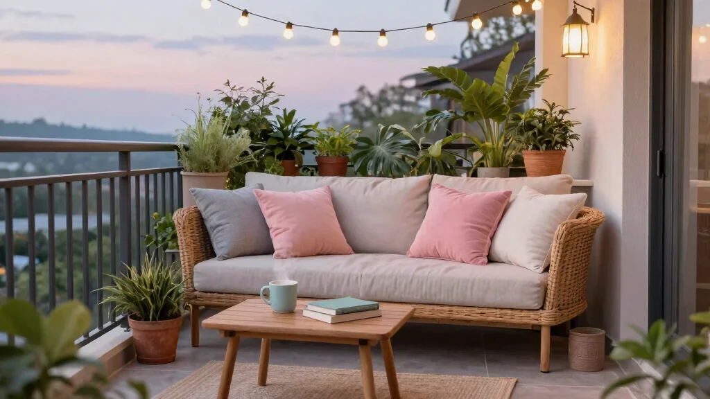 10 Balcony Sofa Ideas for Comfortable Outdoor Lounging