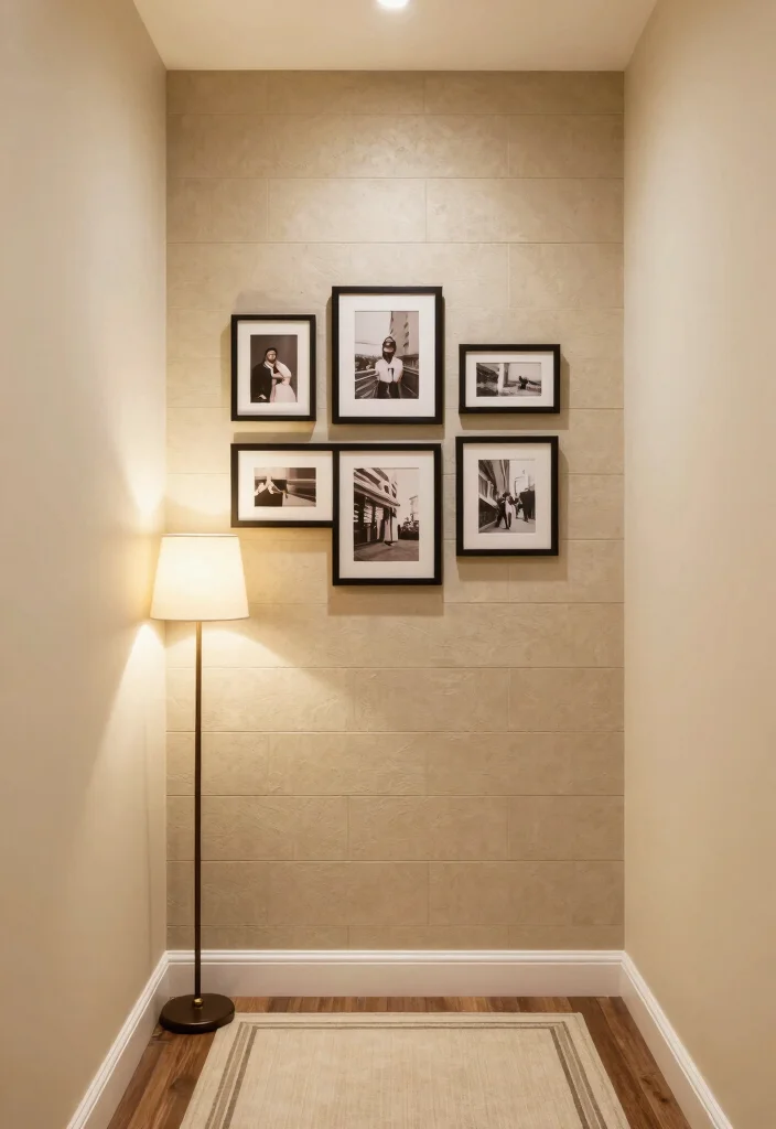 10 Beige Hallway Ideas for Soft Neutral Styling 2 10 Beige Hallway Ideas for Soft Neutral Styling 2. Textured Beige Accent Wall 0