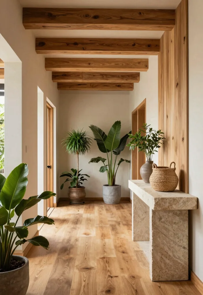 10 Bloxburg Hallway Ideas for Clean Modern Builds 24 10 Bloxburg Hallway Ideas for Clean Modern Builds 4. Natural Elements 0