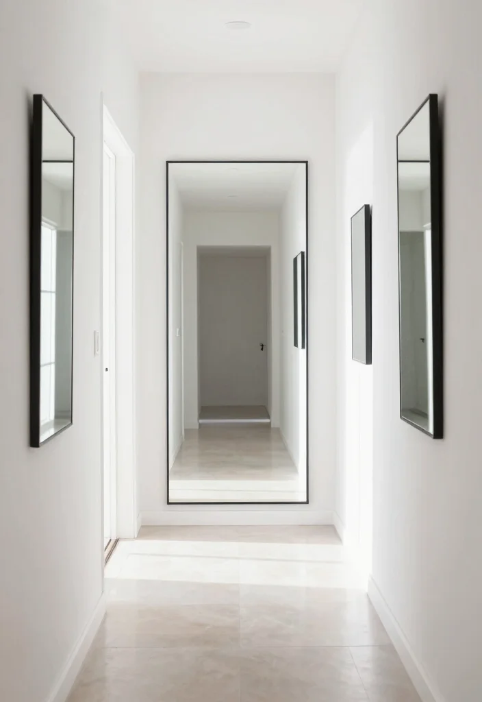 10 Bloxburg Hallway Ideas for Clean Modern Builds 48 10 Bloxburg Hallway Ideas for Clean Modern Builds 8. Mirrors for Depth 0
