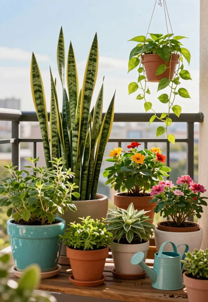 10 Cosy Balcony Ideas Perfect for Evening Relaxation 1 10 Cosy Balcony Ideas Perfect for Evening Relaxation 1. A Potted Plant Paradise 0