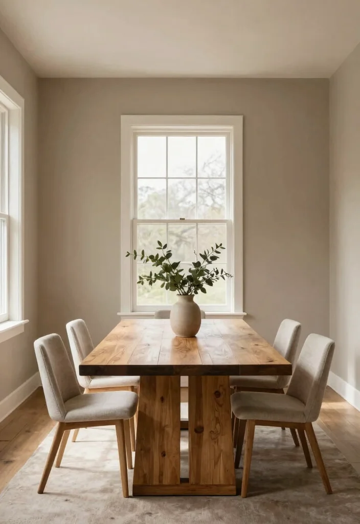 10 Dining Room Paint Ideas That Set the Mood 1 10 Dining Room Paint Ideas That Set the Mood 1. Earthy Neutrals 0