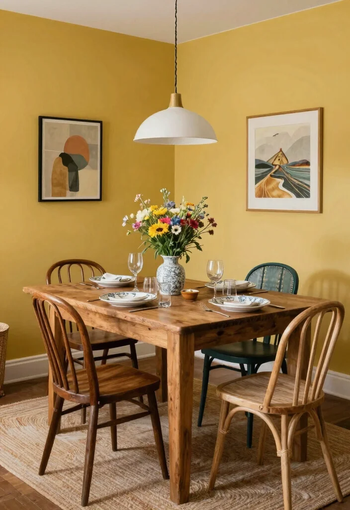 10 Dining Room Paint Ideas That Set the Mood 60 10 Dining Room Paint Ideas That Set the Mood 10. Vintage Inspired Colors 0