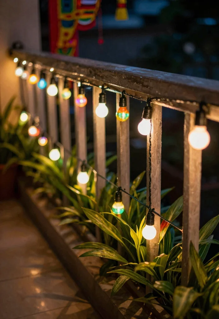 10 Diwali Balcony Lighting Ideas for Festive Evening Glow 1 10 Diwali Balcony Lighting Ideas for Festive Evening Glow 1. Sustainable String Lights 0