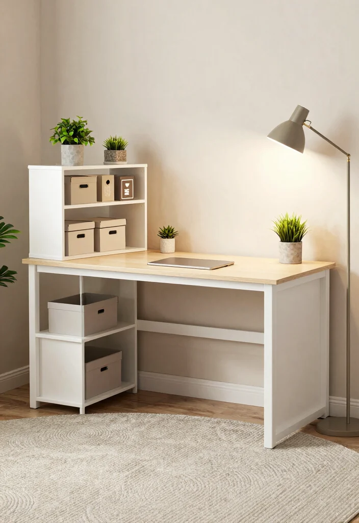 10 Floor Desk Ideas for Minimal Relaxed Work Style 13 10 Floor Desk Ideas for Minimal Relaxed Work Style 3. Floor Desk with Storage Solutions 0
