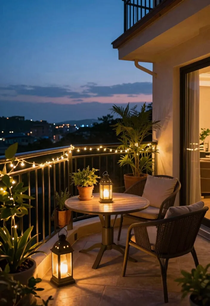10 Ground Floor Balcony Ideas That Feel Safe and Inviting 26 10 Ground Floor Balcony Ideas That Feel Safe and Inviting 6. Outdoor Lighting Solutions 0