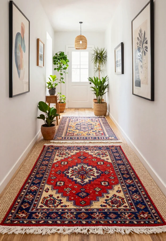 10 Hallway Carpet Ideas for Warmth and Comfort 60 10 Hallway Carpet Ideas for Warmth and Comfort 10. Layered Textures 0