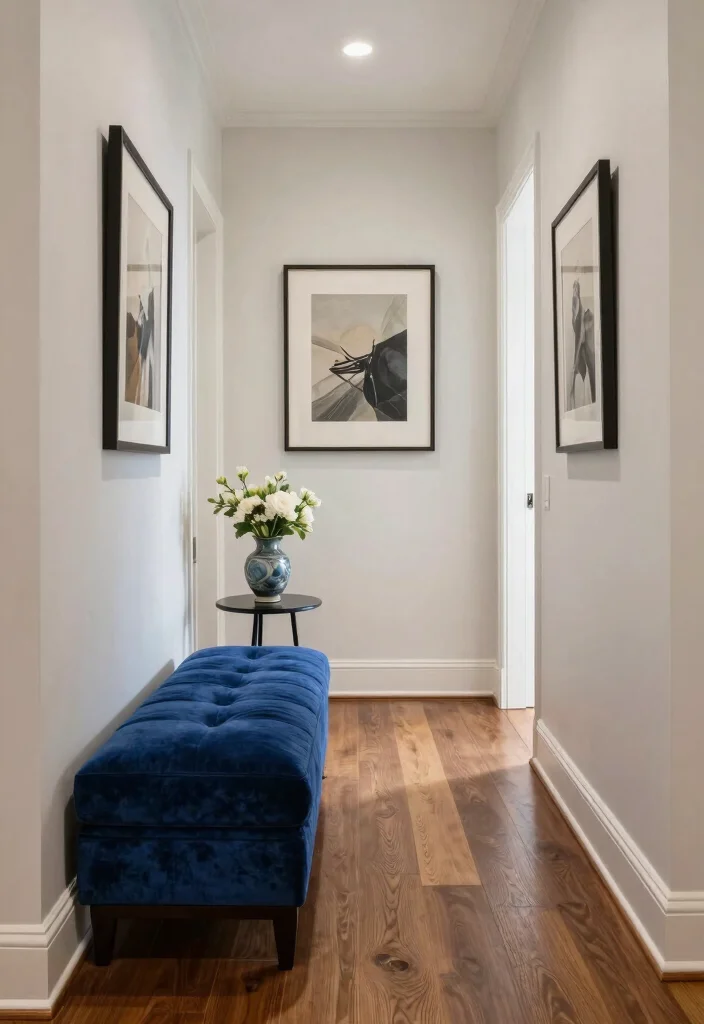 10 Hallway Seating Ideas for Welcoming Entrances 7. Upholstered Seating 0