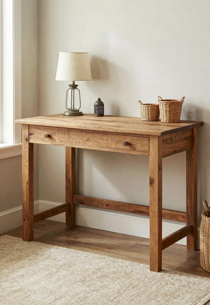 10 Kallax Desk Ideas for Storage Friendly Workspaces 24 10 Kallax Desk Ideas for Storage Friendly Workspaces 4. The Rustic Kallax Desk 0