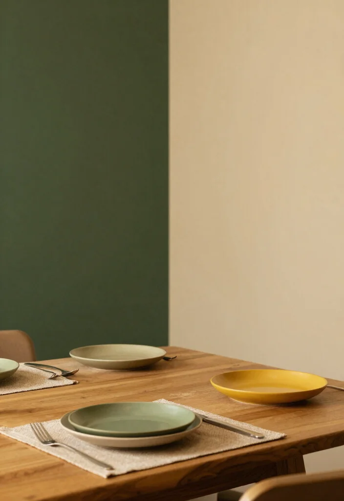 10 Small Cozy Dining Room Ideas with Warm Lighting 6. Use of Color Schemes 0