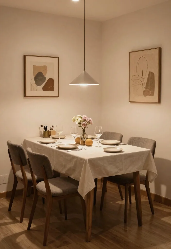 10 Small Cozy Dining Room Ideas with Warm Lighting Conclusion 0