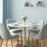 10 Small Dining Room Ideas with Round Tables That Flow
