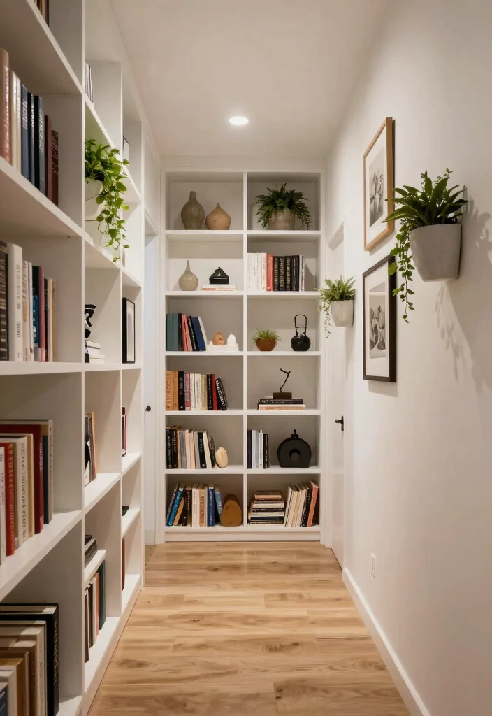 10 Square Hallway Ideas That Feel Balanced and Open 1 10 Square Hallway Ideas That Feel Balanced and Open 1. Utilize Vertical Space 0