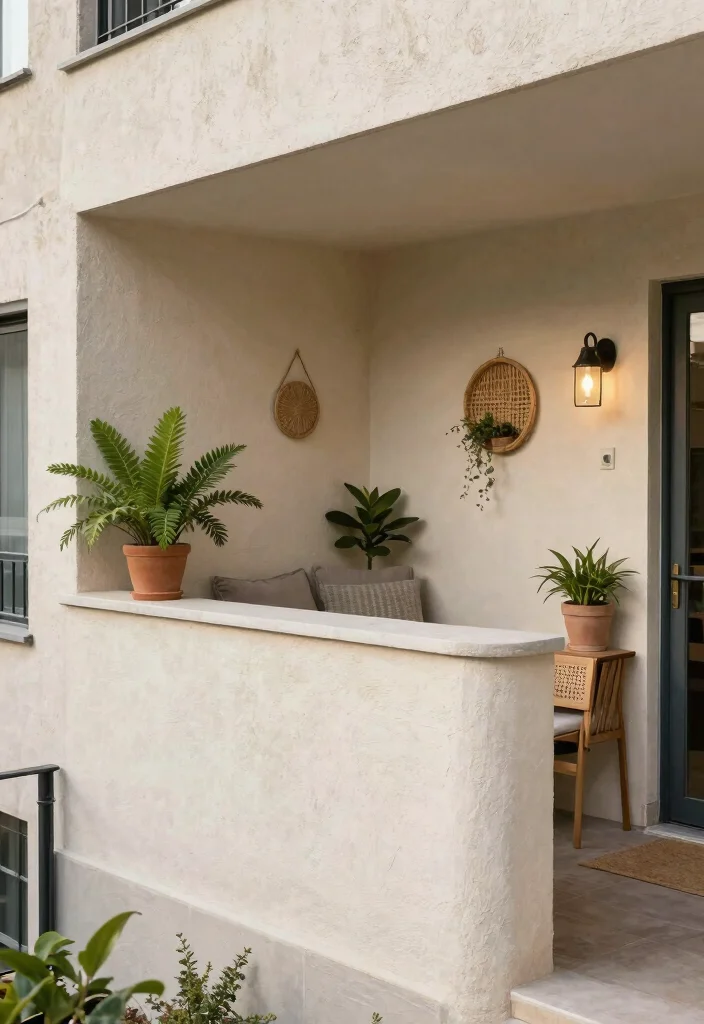 12 Balcony Partition Ideas to Define Zones Without Blocking Light 12. Half Walls for Maximum Privacy 0