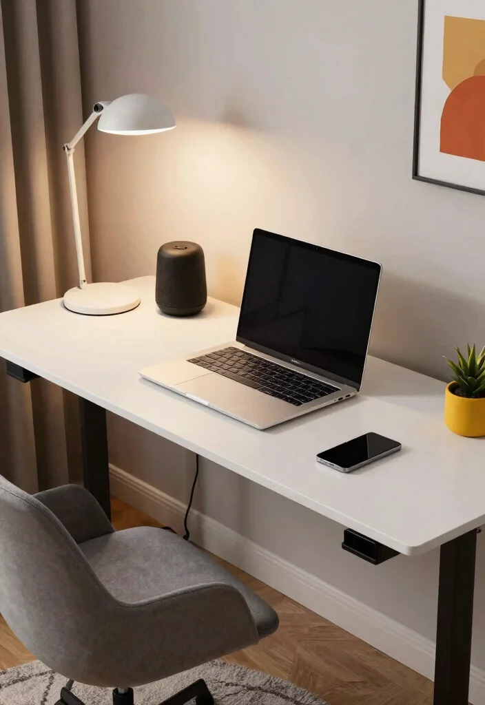 12 Bedroom Room Ideas with Desk for Balanced Layouts 60 12 Bedroom Room Ideas with Desk for Balanced Layouts 10. Smart Tech Setup for the Modern Worker 0