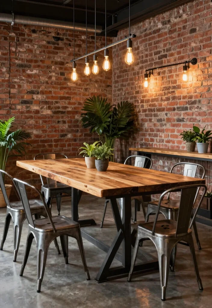 12 Bloxburg Dining Room Ideas for Cozy Creative Builds 27 12 Bloxburg Dining Room Ideas for Cozy Creative Builds 7. Industrial Chic 0