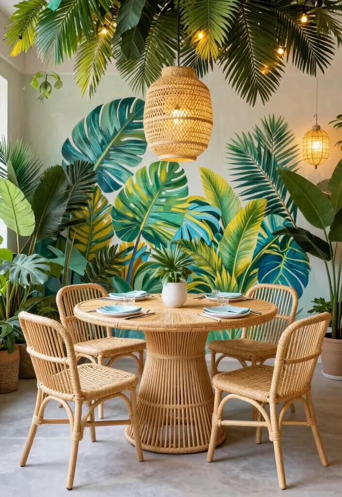 12 Bloxburg Dining Room Ideas for Cozy Creative Builds 39 12 Bloxburg Dining Room Ideas for Cozy Creative Builds 9. Tropical Escape 0