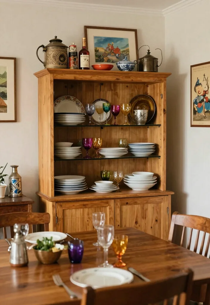 12 Bohemian Dining Room Ideas with Color and Texture 41 12 Bohemian Dining Room Ideas with Color and Texture 11. Curated Collections 0