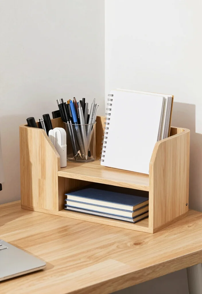 12 College Dorm Desk Ideas That Feel Personal and Cozy 6. Modular Desk Organizers 0