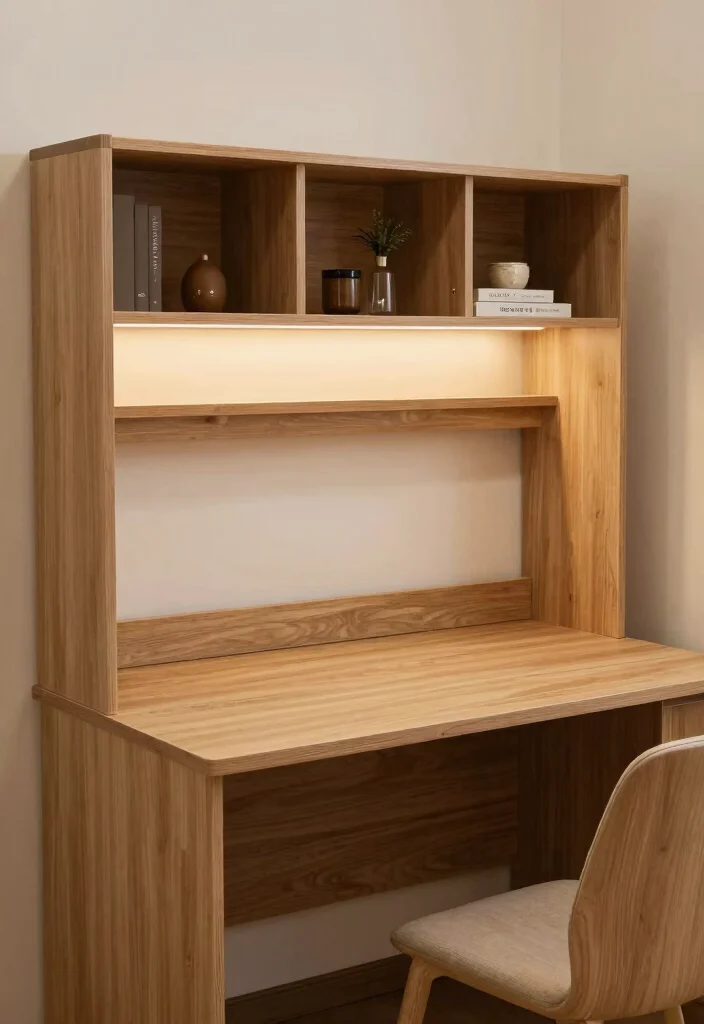 12 College Dorm Desk Ideas That Feel Personal and Cozy 9. Multi functional Desk Furniture 0