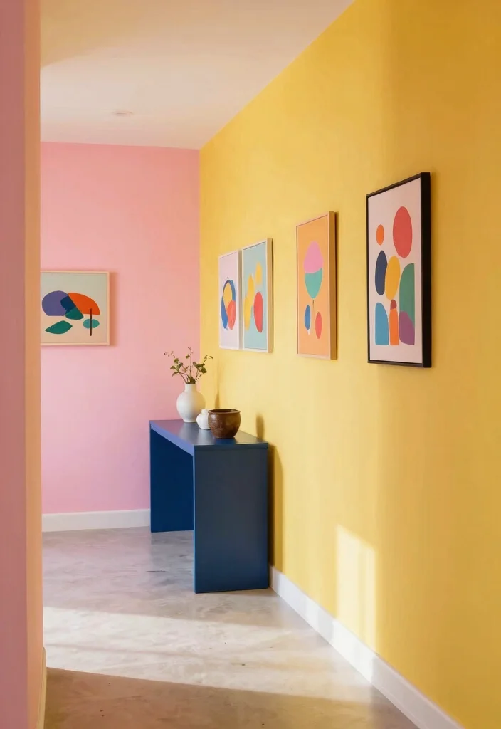 12 Colourful Hallway Ideas That Feel Playful Not Loud 12. Cheerful Color Palette 0