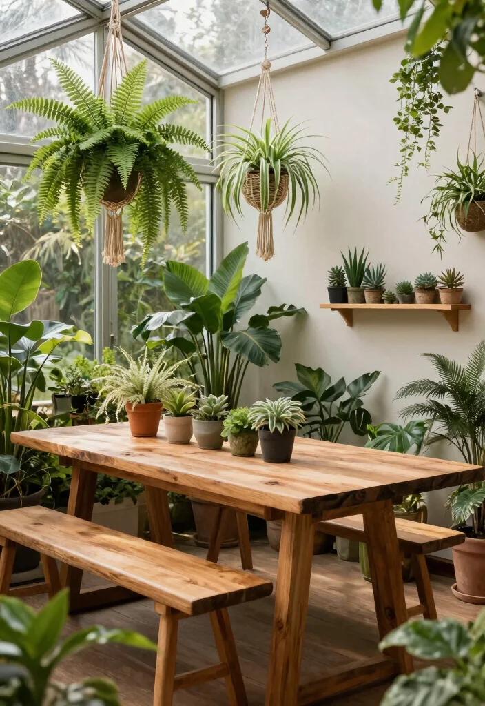 12 Conservatory Dining Room Ideas Filled with Natural Light 1 12 Conservatory Dining Room Ideas Filled with Natural Light 1. Embrace Biophilic Design 0