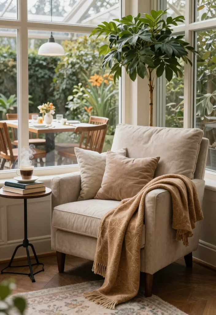 12 Conservatory Dining Room Ideas Filled with Natural Light 50 12 Conservatory Dining Room Ideas Filled with Natural Light 10. Create a Cozy Nook 0