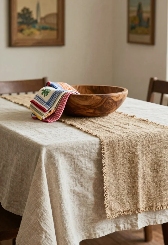 12 Dining Room Buffet Decor Ideas for Styled Storage 24 12 Dining Room Buffet Decor Ideas for Styled Storage 4. Layered Textiles 0