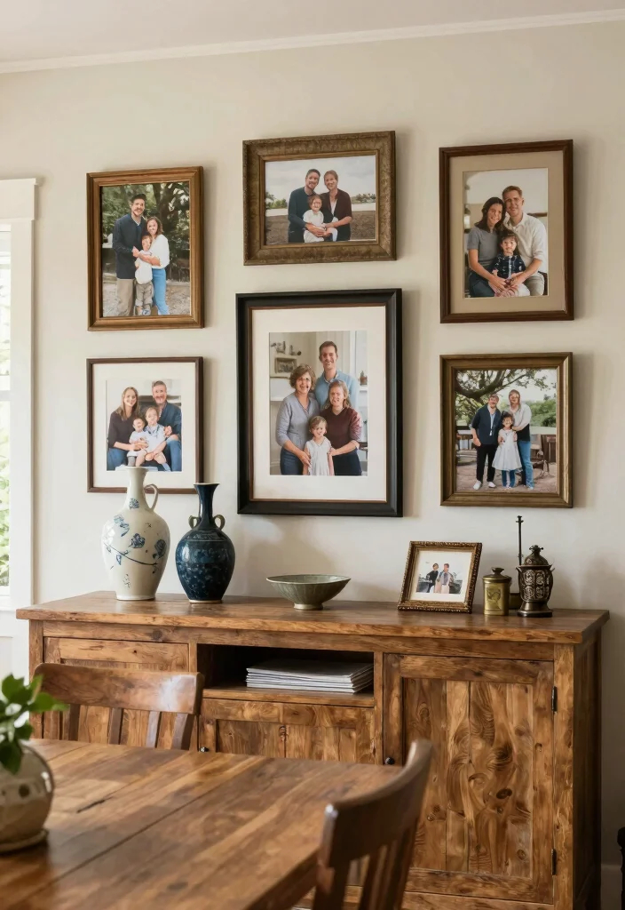 12 Dining Room Buffet Decor Ideas for Styled Storage 35 12 Dining Room Buffet Decor Ideas for Styled Storage 5. Personalized Touch 0