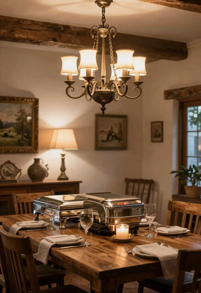 12 Dining Room Buffet Decor Ideas for Styled Storage 47 12 Dining Room Buffet Decor Ideas for Styled Storage 7. Elegant Lighting 0