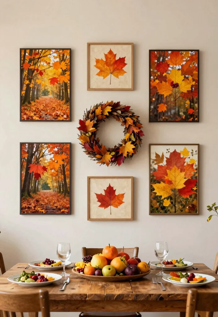12 Dining Room Wall Art Ideas for Visual Interest 8. Seasonal Decor Rotations 0