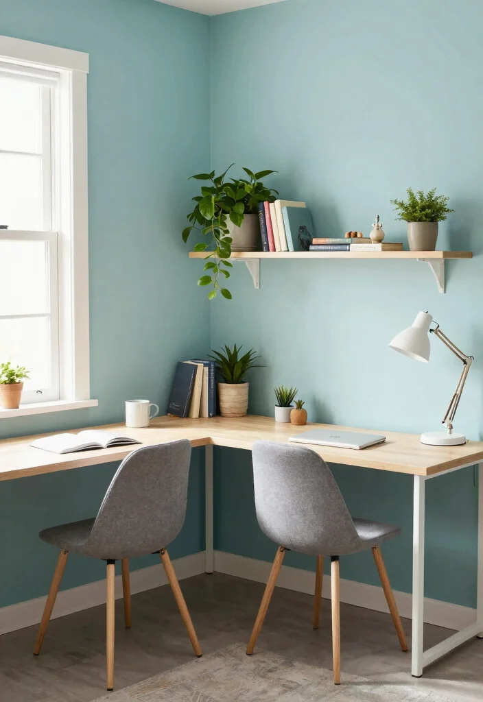 12 Double Desk Ideas for Shared Workspaces at Home 1 12 Double Desk Ideas for Shared Workspaces at Home 1. L Shaped Desk for Corner Spaces 0