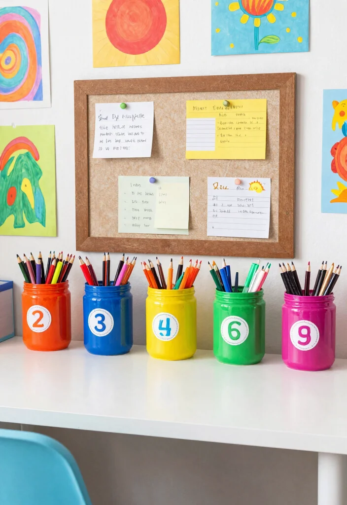 12 Eco Friendly Homeschool Desk Ideas for Organized Learning Stations 5. DIY Projects for a Personal Touch 0