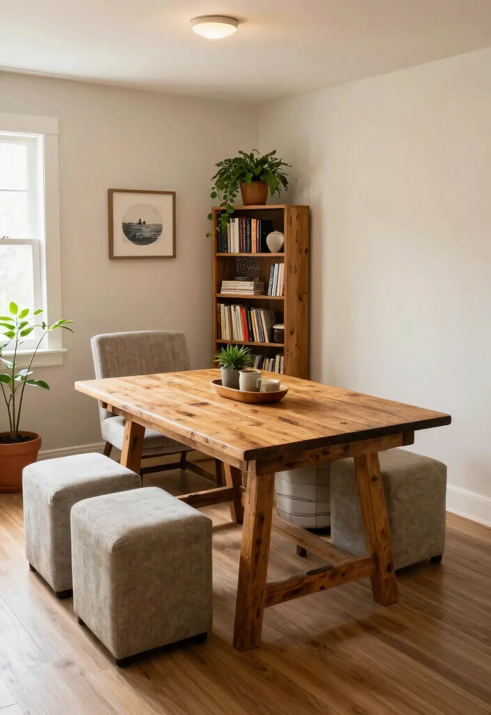 12 Farmhouse Dining Room Ideas with Warm Rustic Charm 61 12 Farmhouse Dining Room Ideas with Warm Rustic Charm 11. Multi Functional Spaces 0