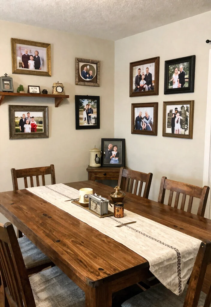 12 Farmhouse Dining Room Ideas with Warm Rustic Charm 62 12 Farmhouse Dining Room Ideas with Warm Rustic Charm 12. Personal Touches 0