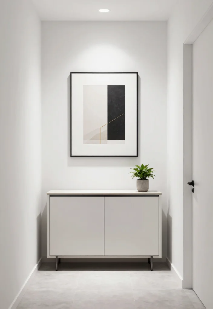 12 Flat Hallway Ideas for Apartments and Small Homes 39 12 Flat Hallway Ideas for Apartments and Small Homes 9. Minimalist Design Approach 0