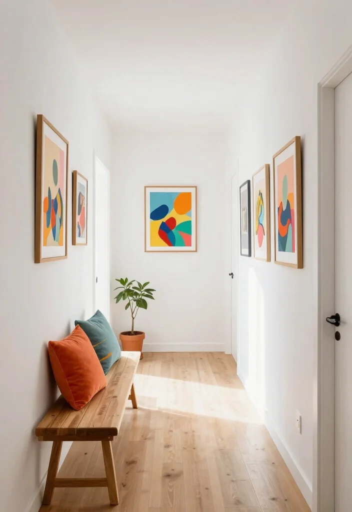 12 Hallway Color Ideas That Instantly Refresh the Space 1 12 Hallway Color Ideas That Instantly Refresh the Space 1. Crisp White for a Bright and Airy Feel 0