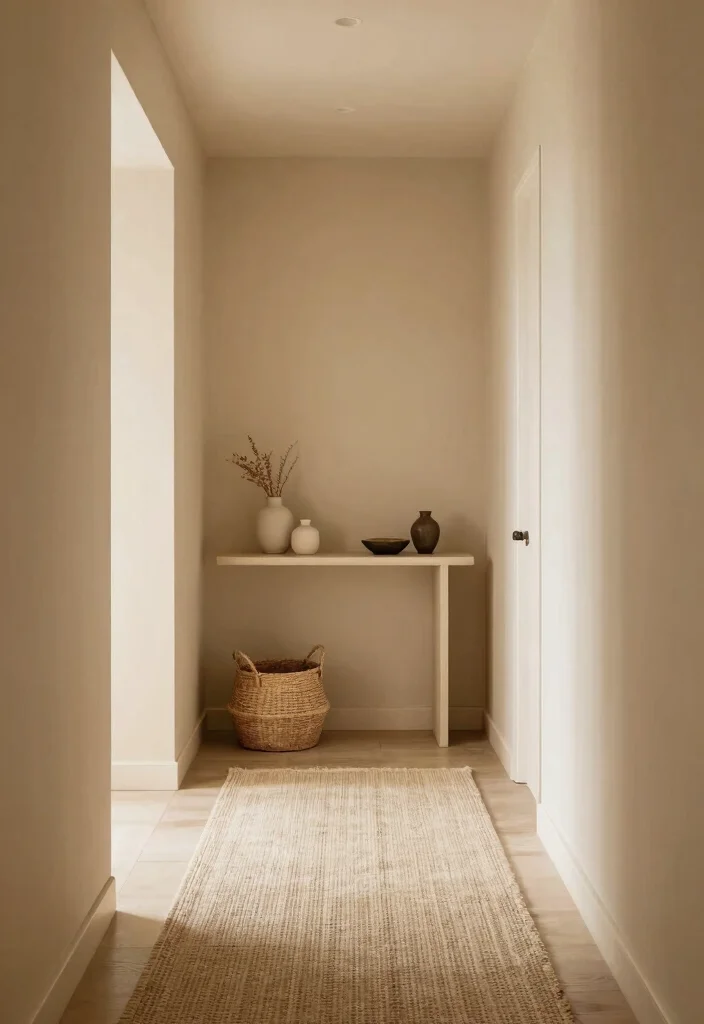 12 Hallway Color Ideas That Instantly Refresh the Space 61 12 Hallway Color Ideas That Instantly Refresh the Space 11. Warm Beige for Timeless Appeal 0