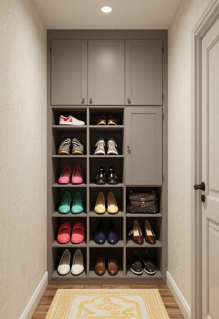 12 Hallway Furniture Ideas for Storage Without Clutter 6. Shoe Storage Solutions 0