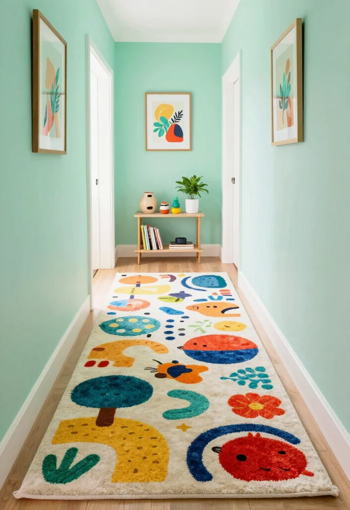 12 Hallway Rug Ideas to Warm Up Long Narrow Spaces 14 12 Hallway Rug Ideas to Warm Up Long Narrow Spaces 4. Organic Cotton Area Rugs 0