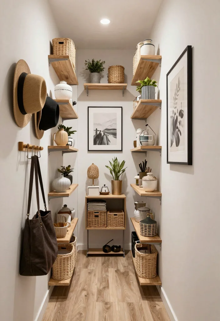 12 Narrow Entry Hallway Ideas That Feel Open 52 12 Narrow Entry Hallway Ideas That Feel Open 12. Utilize Vertical Space 0