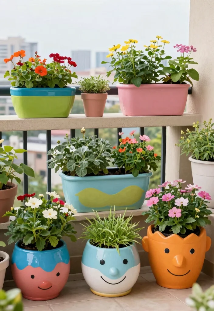 12 Outdoor Apartment Balcony Ideas for Fresh Air Living 50 12 Outdoor Apartment Balcony Ideas for Fresh Air Living 10. Customized Balcony Planters 0