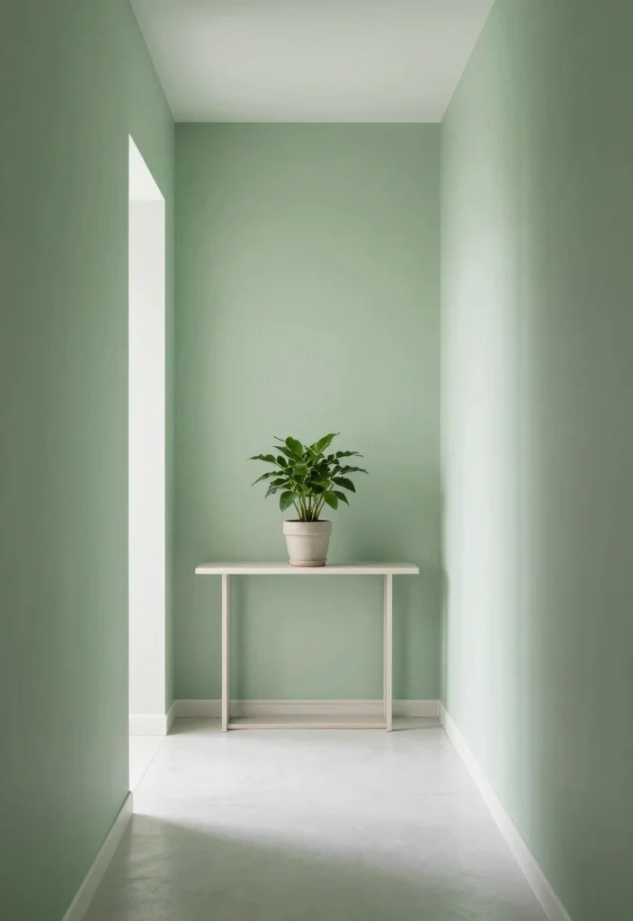 12 Sage Green Hallway Ideas for Calm Natural Color 62 12 Sage Green Hallway Ideas for Calm Natural Color 12. Sage Green and Minimalism 0