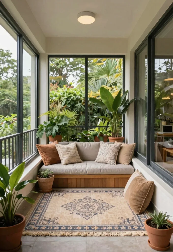 14 Balcony Closing Ideas for Year Round Comfort and Privacy 26 14 Balcony Closing Ideas for Year Round Comfort and Privacy 6. Enclosed Porch Style 0