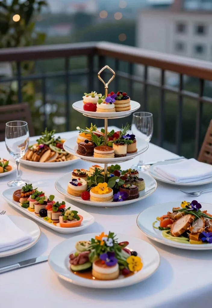 14 Balcony Dining Ideas for Cozy Meals Outdoors 12. Food Presentation Focus 0