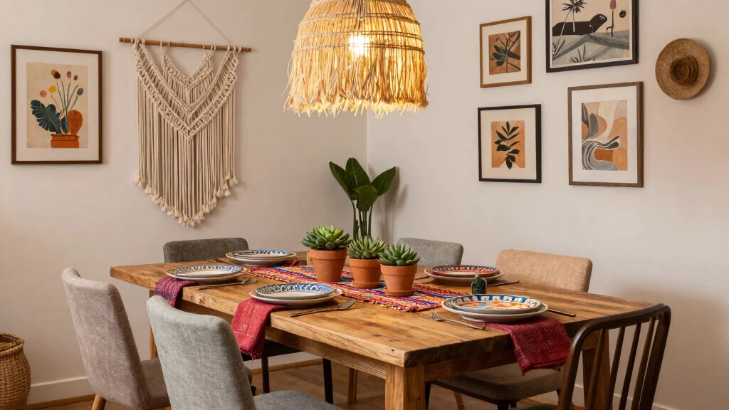 14 Boho Dining Room Ideas with Relaxed Collected Style