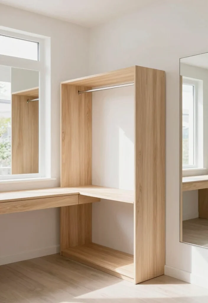 14 Built In Closet Desk Ideas for Hidden Workspaces 12. Bright and Airy 0