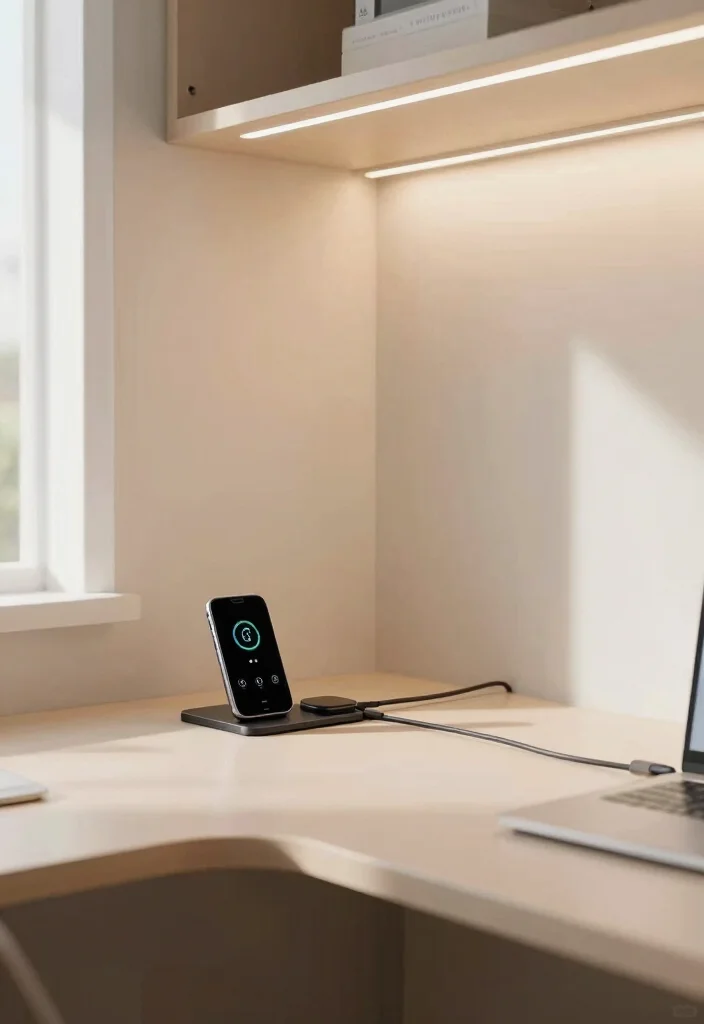 14 Built In Closet Desk Ideas for Hidden Workspaces 9. Integrated Technology 0